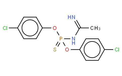 O,O-Di-4-bromophenyl-N-acetimidoylph-osphoramidothioate
