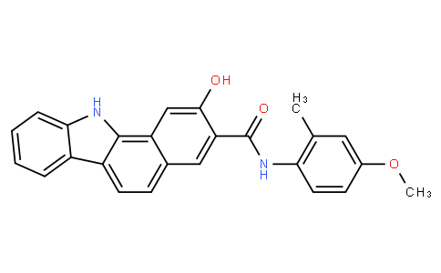 2-Hydroxy-N-(4-methoxy-2-methylphenyl)-11H-benzo[a]carbazole-3-carboxamide