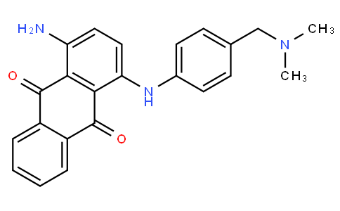 1-amino-4-[[4-[(dimethylamino)methyl]phenyl]amino]anthraquinone