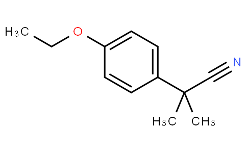 2-(4-ETHOXYPHENYL)-2-METHYL PROPIONITRILE