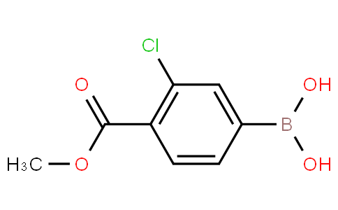 (3-Chloro-4-(methoxycarbonyl)phenyl)boronic acid