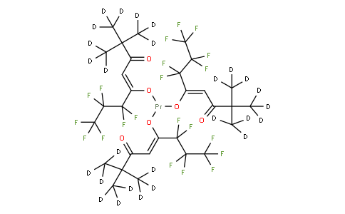 tris[6,6,7,7,8,8,8-heptafluoro-2,2-di[(2H3)methyl](1,1,1-2H3)octane-3,5-dionato-O,O']praseodymium