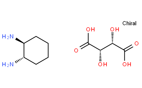 (1S,2S)-(+)-cyclohexane-1,2-diamine D-tartrate salt