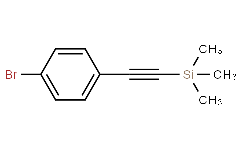 ((4-bromophenyl)ethynyl)trimethylsilane