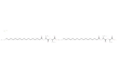 calcium bis(2-(1-carboxylatoethoxy)-1-methyl-2-oxoethyl) distearate