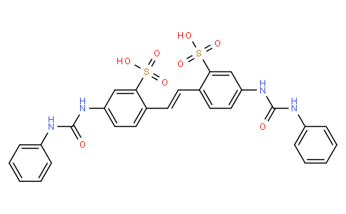 4,4'-bis(3-phenylureido)-2,2'-stilbenedisulphonic acid