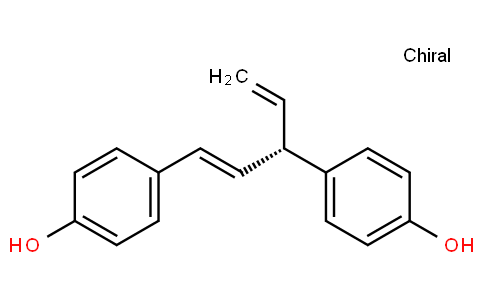 4-[(3S)-1-(4-hydroxyphenyl)penta-1,4-dien-3-yl]phenol
