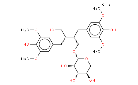 [(2R,3R)-4-(3,5-Dimethoxy-4-hydroxyphenyl)-3-(hydroxymethyl)-2-(3,5-dimethoxy-4-hydroxybenzyl)butyl]β-D-xylopyranoside
