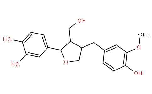 4-[Tetrahydro-4-[(4-hydroxy-3-methoxyphenyl)methyl]-3-hydroxymethylfuran-2-yl]-1,2-benzenediol