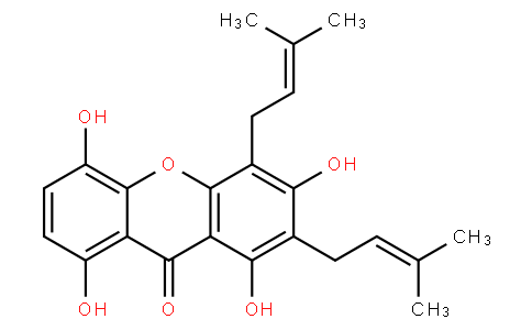 1,3,5,8-Tetrahydroxy-2,4-bis(3-methylbut-2-en-1-yl)-9H-xanthen-9-one