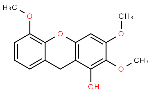 1-hydroxy-2,3,5-trimethoxyxanthene