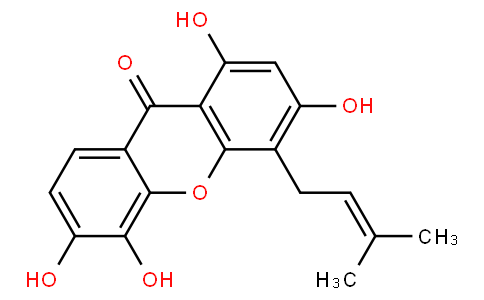 1,3,5,6-Tetrahydroxy-4-prenylxanthone