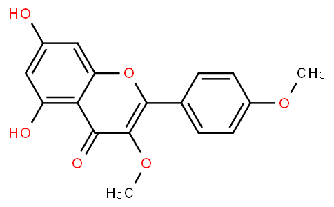5,7-Dihydroxy-3-methoxy-2-(4-methoxyphenyl)-4H-chromen-4-one