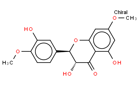 4H-1-Benzopyran-4-one, 2,3-dihydro-3,5-dihydroxy-2-(3-hydroxy-4-methox yphenyl)-7-methoxy-, (2R,3R)-