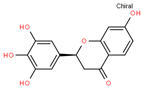 (S)-2,3-Dihydro-7-hydroxy-2-(3,4,5-trihydroxyphenyl)-4H-1-benzopyran-4-one