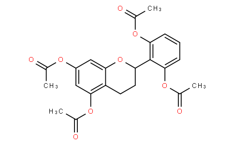 2',5,6',7-Tetraacetoxyflavane