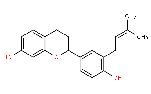 7,4'-Dihydroxy-3'-prenylflavan