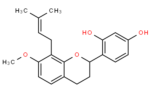 2',4'-Dihydroxy-7-Methoxy-8-prenylflavan