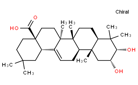(2α,3α)-2,3-Dihydroxy-olean-12-en-28-oic acid
