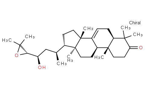 (23R,24S)-24,25-Epoxy-23-hydroxy-5α-tirucall-7-en-3-one