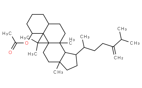 1-(4-Isopropyl-1-methyl-4-pentenyl)-3a,6,6,12a-tetramethyltetradecahyd ro-1H-cyclopenta[a]cyclopropa[e]phenanthren-7-yl acetate