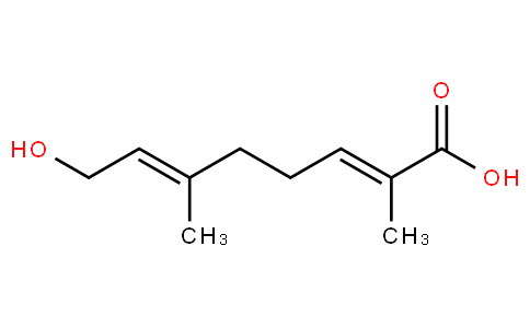 (2E,6E)-8-Hydroxy-2,6-dimethyl-2,6-octadienoic acid