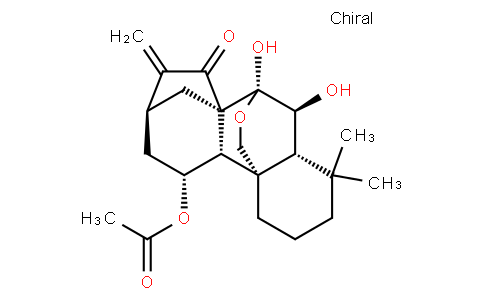 11α-Acetoxy-7α,20-epoxy-6β,7-dihydroxykaur-16-en-15-one