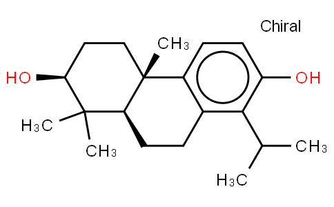14-Isopropylpodocarpa-8,11,13-triene-3β,13-diol