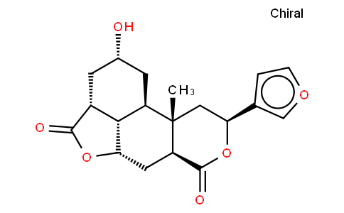 (2R,3aα,5aα,6aβ,10bβ,10cα)-9α-(3-Furyl)dodecahydro-2β-hydroxy-10aα-methyl-4H,7H-furo[2',3',4':4,5]naphtho[2,1-c]pyran-4,7-dione