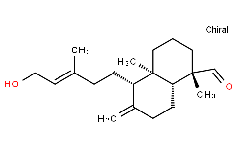 (13E)-15-Hydroxy-8(17),13-labdadiene-19-al