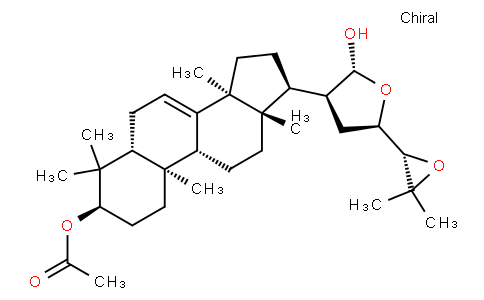 (13α,14β,17S,20S,21R,23R,24S)-21,23:24,25-Diepoxy5α-lanost-7-ene-3α,21-diol 3-acetate