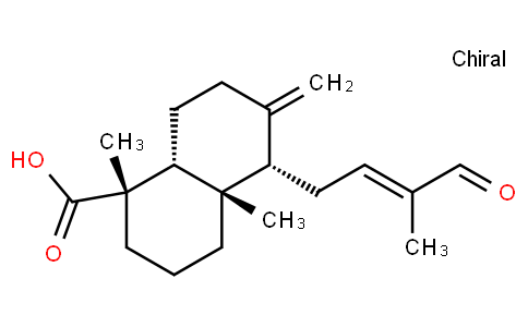 15-r-14-oxolabda-8(17),12-dien-18-oic acid