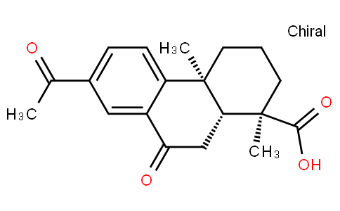 (1R,4aS,10aR)-7-Acetyl-1,2,3,4,4a,9,10,10a-octahydro-1,4a-dimethyl-9-oxo-1-phenanthrenecarboxylic acid