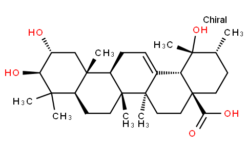 2α,19α－Dihydroxyursolic acid