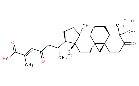3,23-Dioxo-9,19-cyclolanost-24-en-26-oic acid