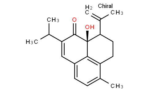 (9aS)-7,8,9,9a-Tetrahydro-9a-hydroxy-6-methyl-9-(1-methylethenyl)-2-(1-methylethyl)-1H-phenalen-1-one
