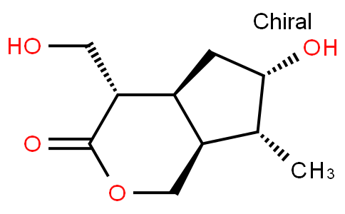 (4S)-Hexahydro-6α-hydroxy-4α-(hydroxymethyl)-7α-methylcyclopenta[c]pyran-3(4H)-one
