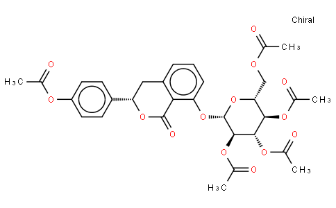 (3S)-Hydrangel 8-O-glucoside pentaacetate
