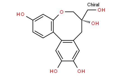 (7S)-3,7,10,11-Tetrahydroxy-7,8-dihydro-6H-dibenzo[b,d]oxocin-7-methanol
