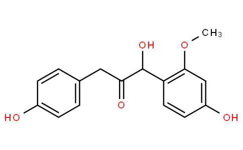 1-Hydroxy-1-(4-hydroxy-2-Methoxyphenyl)
-3-(4-hydroxyphenyl)propan-2-one