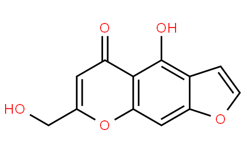 4-Hydroxy-7-(hydroxymethyl)-5H-furo[3,2-g][1]benzopyran-5-one