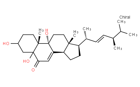 3,5,9-Trihydroxyergosta-7,22-dien-6-one