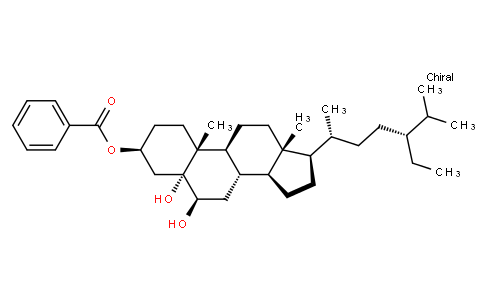5 alpha-stigmastane-3 beta,5,6 beta-triol 3-monobenzoate