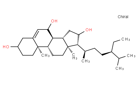 3,7,16-Trihydroxystigmast-5-ene