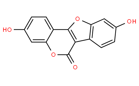 3,9-Dihydroxy-6H-[1]benzofuro[3,2-c]chromen-6-one