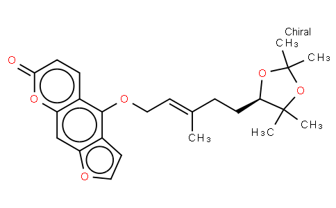 6',7'-DihydroxybergaMottin acetonide