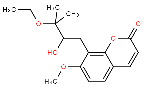 8-(3-Ethoxy-2-hydroxy-3-Methylbutyl)-7-MethoxycouMarin