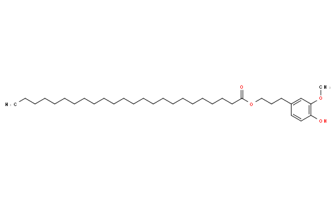 3-(4-Hydroxy-3-Methoxyphenyl)propyl tetracosanoate