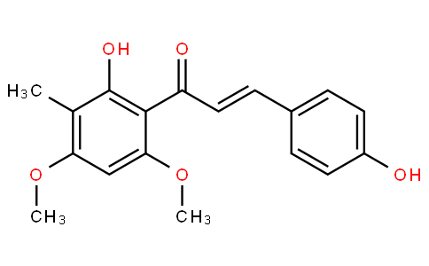 (2E)-1-(2-Hydroxy-4,6-dimethoxy-3-methylphenyl)-3-(4-hydroxyphenyl)-2-propen-1-one