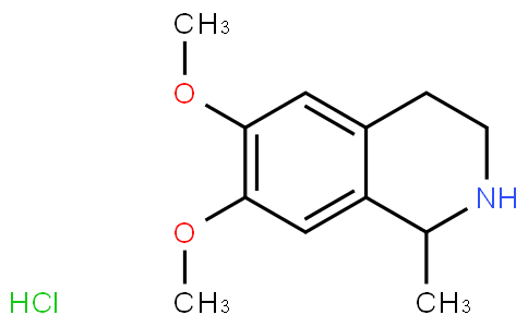 6,7-DIMETHOXY-1-METHYL-1,2,3,4-TETRAHYDROISOQUINOLINE HYDROCHLORIDE